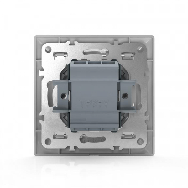 Переключатель проходной 1-кл. СП AVA 10А IP20 в сборе бел. TOKOV LIGHTTKL-AV-P1F-C01 ТехноИмпульс