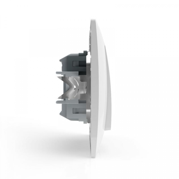 Переключатель проходной 2-кл. СП AVA 10А IP20 в сборе бел. TOKOV LIGHTTKL-AV-P2F-C01 ТехноИмпульс