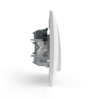 Переключатель проходной 2-кл. СП AVA 10А IP20 в сборе бел. TOKOV LIGHTTKL-AV-P2F-C01 ТехноИмпульс