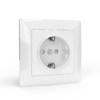 Розетка 1-м СП AVA 16А IP20 с заземл. защ. шторки в сборе бел. TOKOV LIGHT TKL-AV-R1FZSF-C01 ТехноИмпульс