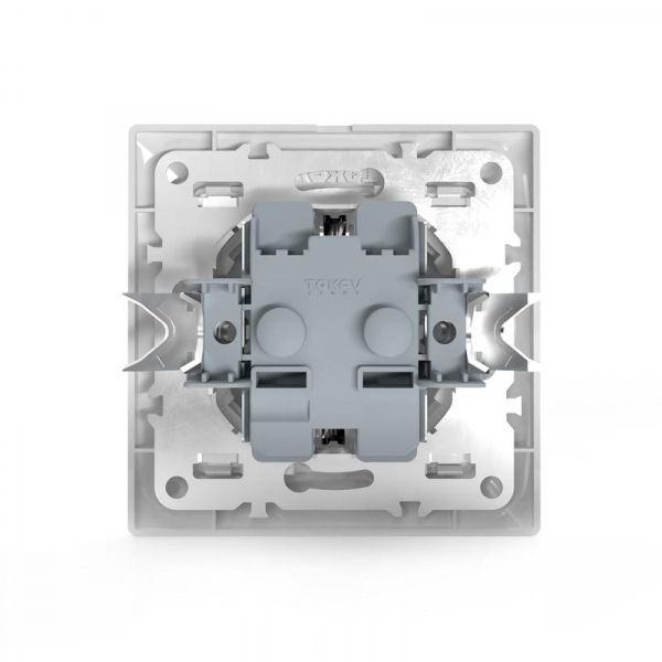 Розетка 1-м СП AVA 16А IP20 с заземл. защ. шторки в сборе бел. TOKOV LIGHT TKL-AV-R1FZSF-C01 ТехноИмпульс