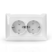 Розетка 2-м СП AVA 16А IP20 с заземл. защ. шторки в сборе бел. TOKOV LIGHT TKL-AV-R2FZSF-C01 ТехноИмпульс