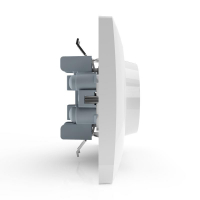 Розетка 2-м СП AVA 16А IP20 с заземл. защ. шторки в сборе бел. TOKOV LIGHT TKL-AV-R2FZSF-C01 ТехноИмпульс