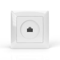 Розетка компьютерная 1-м СП AVA в сборе бел. TOKOV LIGHT TKL-AV-RC1-C01 ТехноИмпульс