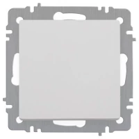 Выключатель 1-кл. СП Accent 6-101-01 10А IP20 250В AL/CU бел. Intro Б0063469 ТехноИмпульс