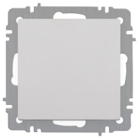 Переключатель 1-кл. СП Accent 6-103-01 10А IP20 250В AL/CU бел. Intro Б0063450 ТехноИмпульс