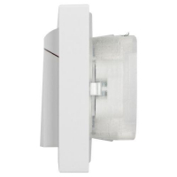 Розетка 2-м СП Accent 6-210-01 16А IP44 250В 2P+E Schuko с крышками защ. шторки AL/CU бел. Intro Б0063577 ТехноИмпульс