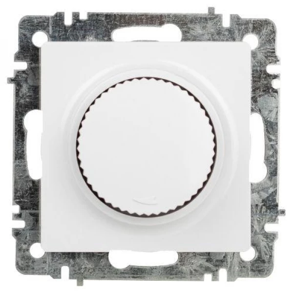 Светорегулятор поворотный СП Accent 6-401-01 600Вт 230В IP20 бел. Intro Б0063668 ТехноИмпульс