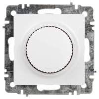 Светорегулятор поворотный СП Accent 6-401-01 600Вт 230В IP20 бел. Intro Б0063668 ТехноИмпульс