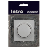 Светорегулятор поворотный СП Accent 6-401-01 600Вт 230В IP20 бел. Intro Б0063668 ТехноИмпульс