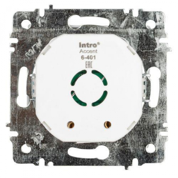 Светорегулятор поворотный СП Accent 6-401-01 600Вт 230В IP20 бел. Intro Б0063668 ТехноИмпульс