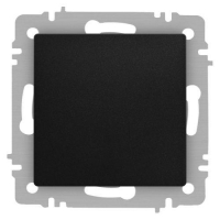 Выключатель 1-кл. СП Accent 6-101-05 10А IP20 250В AL/CU антрацит Intro Б0063458 ТехноИмпульс