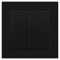 Выключатель 2-кл. СП Accent 6-104-05 10А IP20 250В AL/CU антрацит Intro Б0063488 ТехноИмпульс