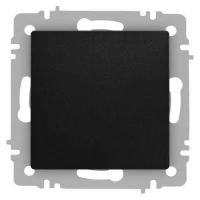 Переключатель 1-кл. СП Accent 6-103-05 10А IP20 250В AL/CU антрацит Intro Б0063470 ТехноИмпульс