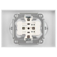 Розетка 2-м СП Accent 6-205-01М 16А IP20 250В 2P+E Schuko AL/CU бел. матов. Intro Б0063487 ТехноИмпульс