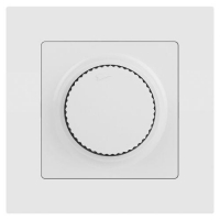 Светорегулятор поворотный СП Accent 6-401-01М 600Вт 230В IP20 бел. матов. Intro Б0063671 ТехноИмпульс