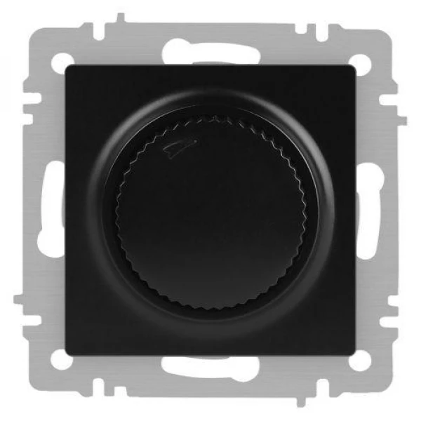 Светорегулятор поворотный СП Accent 6-401-05 600Вт 230В IP20 антрацит Intro Б0063679 ТехноИмпульс