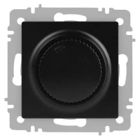 Светорегулятор поворотный СП Accent 6-401-05 600Вт 230В IP20 антрацит Intro Б0063679 ТехноИмпульс