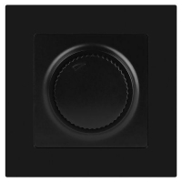 Светорегулятор поворотный СП Accent 6-401-05 600Вт 230В IP20 антрацит Intro Б0063679 ТехноИмпульс