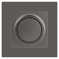 Светорегулятор поворотный СП Accent 6-401-09 600Вт 230В IP20 титан Intro Б0063685 ТехноИмпульс