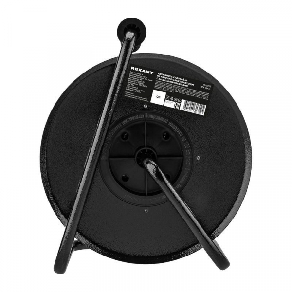 Удлинитель на метал. катушке 4х50м с заземл. IP44 КГ 3х2.5кв.мм с выключателем с защ. крышками Rexant 13-5016 ТехноИмпульс