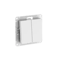 Выключатель 2-кл. AtlasDesign Aqua IP44 (сх. 5) 10AX быстрозажим. клем. механизм бел. SE ATN440151S ТехноИмпульс