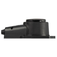 Колодка 1-м с заземл. 16A IP44 KX-1e-B-IP44 каучук. черн. Эра Б0068402 ТехноИмпульс