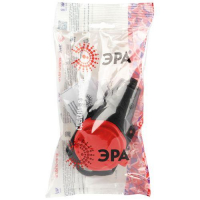 Колодка 1-м с заземл. 16A IP44 KX-1e-RED-IP44 каучук. красн. Эра Б0068412 ТехноИмпульс