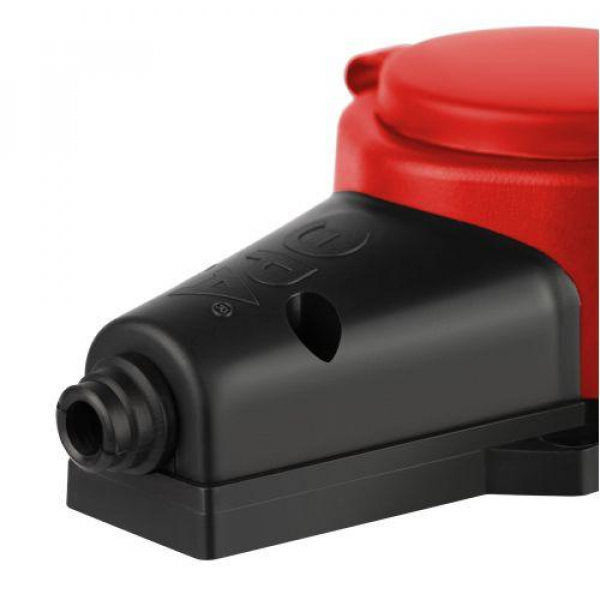 Колодка 4-м с заземл. 16A IP44 KX-4e-RED-IP44 каучук. красн. Эра Б0068456 ТехноИмпульс