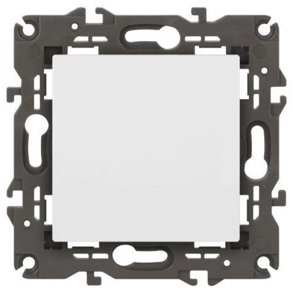 Выключатель Elegance 14-1101-01М 250В 10АХ матов. бел. Эра Б0065780 ТехноИмпульс