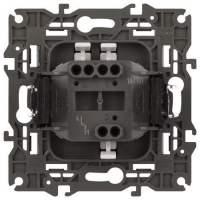 Выключатель Elegance 14-1101-16 250В 10АХ титан Эра Б0065782 ТехноИмпульс