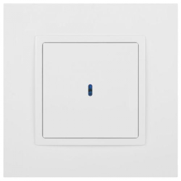 Выключатель Elegance 14-1102-01М 250В 10АХ с подсветкой матов. бел. Эра Б0065783 ТехноИмпульс