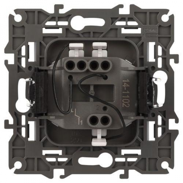 Выключатель Elegance 14-1102-01М 250В 10АХ с подсветкой матов. бел. Эра Б0065783 ТехноИмпульс