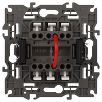 Выключатель 2-кл. Elegance 14-1104-01М 250В 10АХ матов. бел. Эра Б0065797 ТехноИмпульс