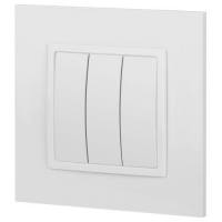 Выключатель 3-кл. Elegance 14-1107-01М 250В 10АХ матов. бел. Эра Б0065796 ТехноИмпульс