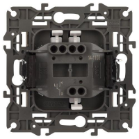 Переключатель Elegance 14-1103-16 250В 10АХ титан Эра Б0065792 ТехноИмпульс