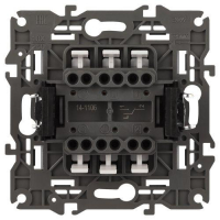 Переключатель 2-кл. Elegance 14-1106-16 250В 10АХ титан Эра Б0065793 ТехноИмпульс