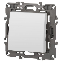 Переключатель перекрестный Elegance 14-1108-01М IP20 250В 10АХ матов. бел. Эра Б0065805 ТехноИмпульс