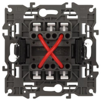 Переключатель перекрестный Elegance 14-1108-01М IP20 250В 10АХ матов. бел. Эра Б0065805 ТехноИмпульс