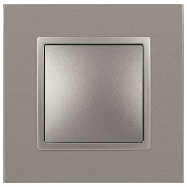 Переключатель перекрестный Elegance 14-1108-16 IP20 250В 10АХ титан Эра Б0065809 ТехноИмпульс