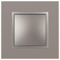 Переключатель перекрестный Elegance 14-1108-16 IP20 250В 10АХ титан Эра Б0065809 ТехноИмпульс