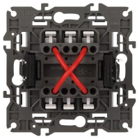 Переключатель перекрестный Elegance 14-1108-16 IP20 250В 10АХ титан Эра Б0065809 ТехноИмпульс