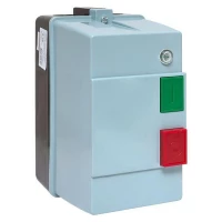 Пускатель магнитный КМЭ 25А 230В с РТЭ и индикатором PROxima в корп. IP65 EKF ctrp-r-25-230v-led ТехноИмпульс