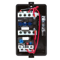 Пускатель магнитный КМЭ 25А 230В с РТЭ и индикатором PROxima в корп. IP65 EKF ctrp-r-25-230v-led ТехноИмпульс