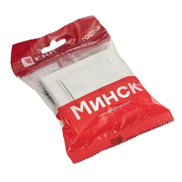 Кнопка звонка СП Минск 10А бел. EKF ERV10-026-10 ТехноИмпульс