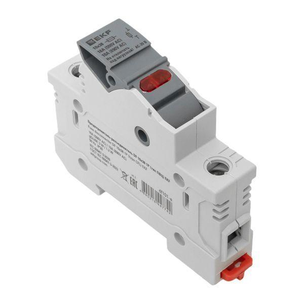 Предохранитель-разъединитель DF 10х38 1п (тип ПВЦ) EKF df101-e ТехноИмпульс