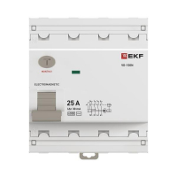 Выключатель дифференциального тока 4п 25А 30мА тип AC 6кА ВД-100N электромех. PROxima EKF E1046M2530 ТехноИмпульс