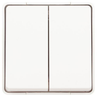 Переключатель Эксперт 11-1506-01 двойн. IP55 10АХ-250В ОУ бел. Эра Б0063295 ТехноИмпульс