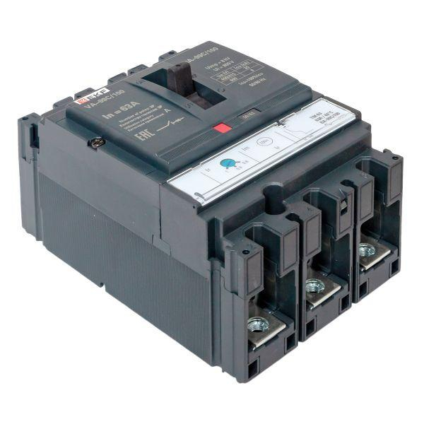 Выключатель автоматический 3п 100/63А 36кА ВА-99C Compact NS PROxima EKF mccb99C-100-63 ТехноИмпульс