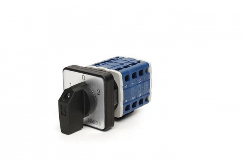 Переключательп реверсивный трехфазный (1-0-2) 20А EMAS PSA020KD334S ТехноИмпульс